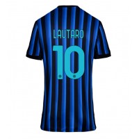 Stroje piłkarskie Inter Milan Lautaro Martinez #10 Koszulka Podstawowej dla damskie 2025-26 Krótki Rękaw